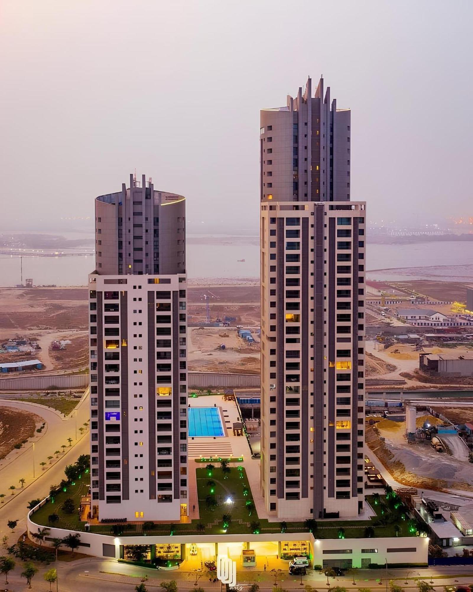 Eko Pearl Towers, Eko Atlantic Apartments By Nairahomes Lagos Eksteriør billede